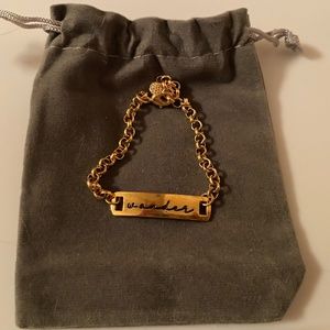 Brand New LENNY & EVA gold tone WANDER BRACELET